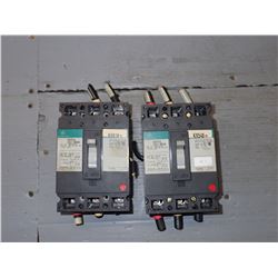 GE TEB132100 INDUSTRIAL CIRCUIT BREAKER *LOT OF 2*