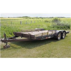 2008 Prospector 18’ Trailer Tandem Axles