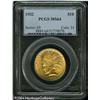 Image 1 : 1932 $10 MS64 PCGS. Lustrous surfaces underlay pea 1932 $10 MS64 PCGS.