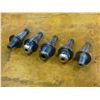 Image 2 : NMTB40 End Mill Holders, (2) 3/8", (2) 1/2", 3/4"