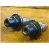 Image 2 : CAT40 Briney Morse Taper 2 Holders, P/N: V40-MT2