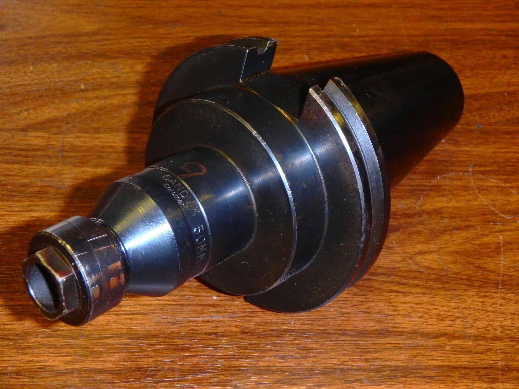 CAT50 Sandvik C3 Flexi-Grip Collet Chuck, P/N: 50MM-VF4-C3M - BTM ...