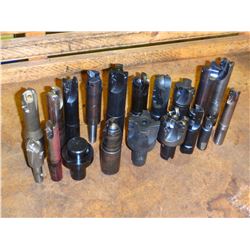 Lot of Misc Indexable Mills, No Insert Set Screws