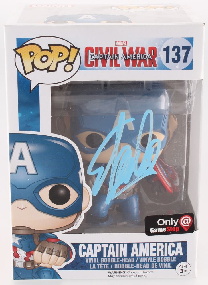 funko pop stan lee captain america