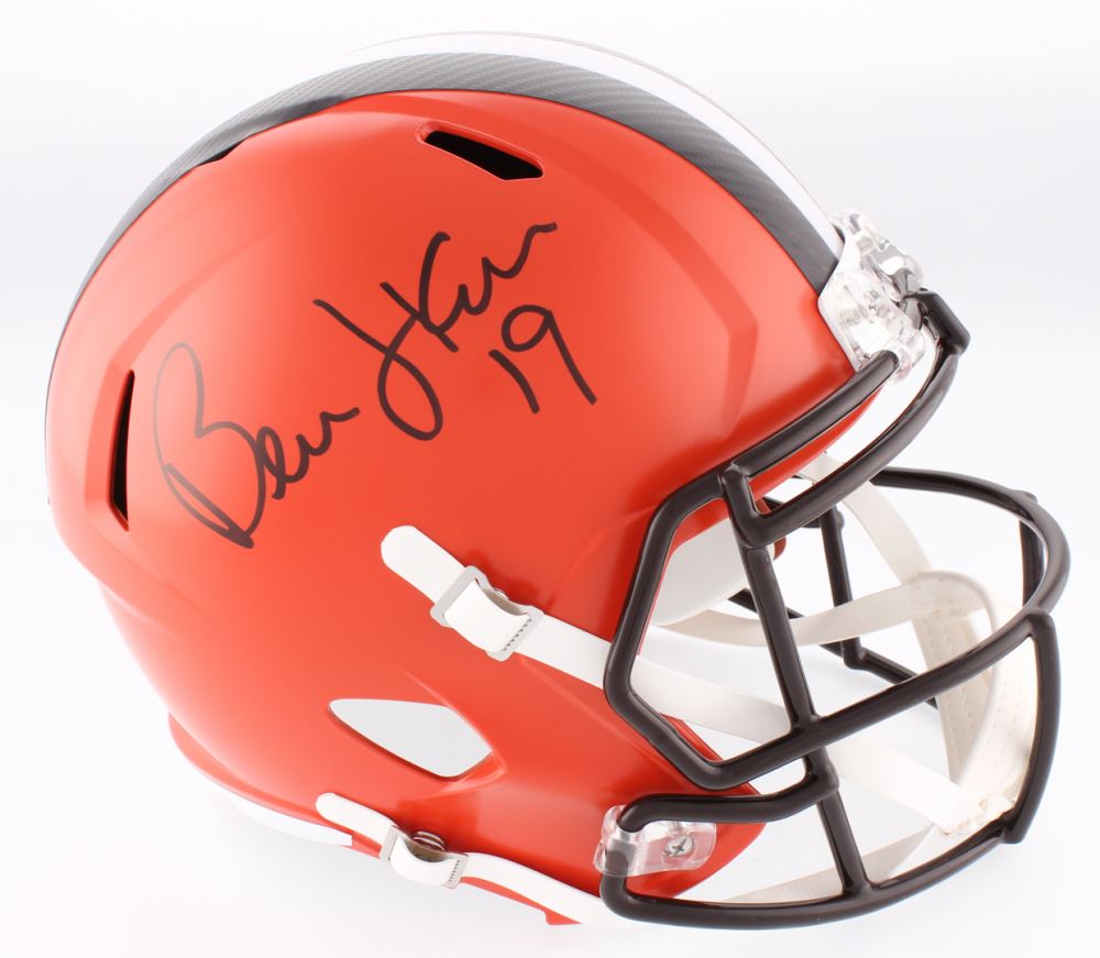 bernie kosar signed helmet