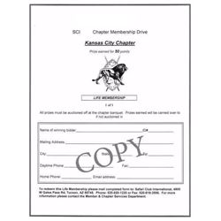 LIFE MEMBERSHIP IN SCI.