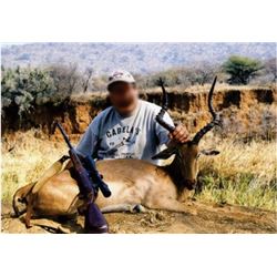 Seven-day Hunt for 2 Hunters in South Africa taking 2 Impala and 2 Blesbok