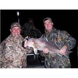 One Night Louisiana Bow Fishing for 4 Bow Fishermen