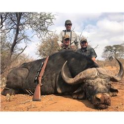 Seven Day South Africa Cape Buffalo Hunt for One Hunter and Three Non-hunters