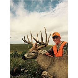 Kansas Archery or Rifle Whitetail for 1 Hunter - $5,000