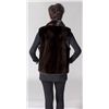 Image 3 : MINK VEST 24" LUNARAINE LETOUT FEMALE REVERSIBLE VEST $3,895
