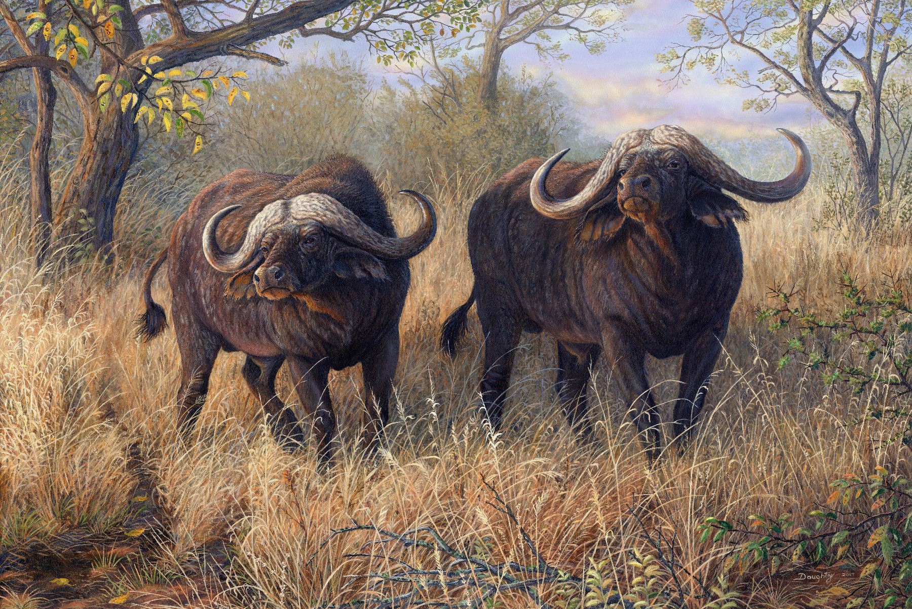 TERRY DOUGHTY ORIGINAL ARTWORK “FEARLESS” $3,550