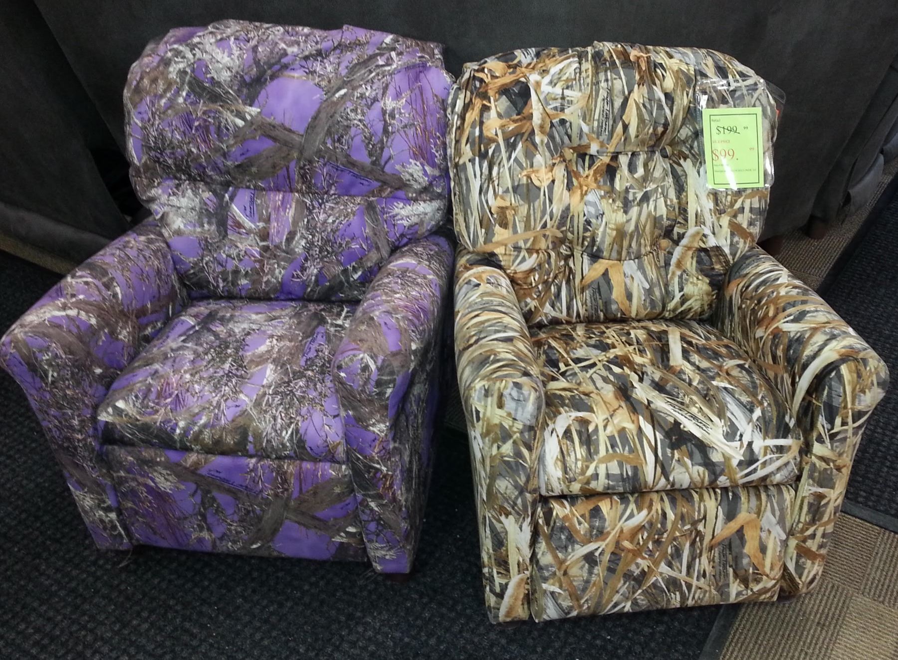 Two Children's Recliners