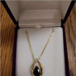 Women’s Gold & Onyx Neclace