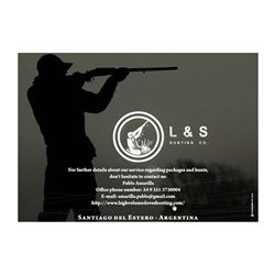 Argentina dove hunt for 6 hunters, for 5 days, 4 nights,