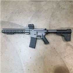 Custom made by Chris Brown this Aero Precision AR15 pisto
