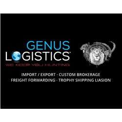 $500 Gift Certificate toward Trophy Importation from Genus Logistics