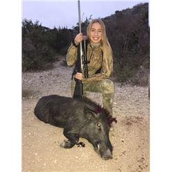 2-Day Hog Hunt in Texas with Trash Rack Ranch