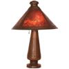 Image 1 : Large Benedict lamp, hammered copper 