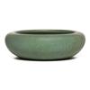 Image 1 : Art Pottery bowl mottled green matt