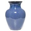 Image 1 : Fulper vase, shouldered form blue drip