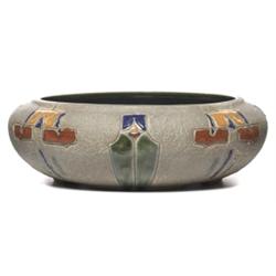 Roseville  Mostique  bowl, green