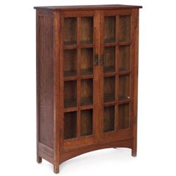 L & JG Stickley bookcase #637