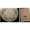 Image 1 : Arts & Crafts table mat embroidered 