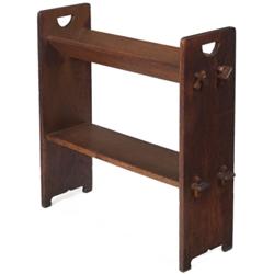 Gustav Stickley bookrack, #74,