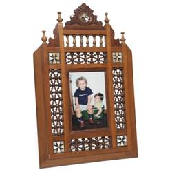 Aesthetic Movement frame mother of pearl