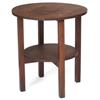 Image 1 : Gustav Stickley tea table circular top