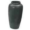 Image 1 : Arts & Crafts floor vase gree matt glaze 
