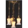 Image 1 : Fostoria chandelier shades pulled feather