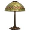 Image 1 : Tiffany Studios table lamp leaded glass shade
