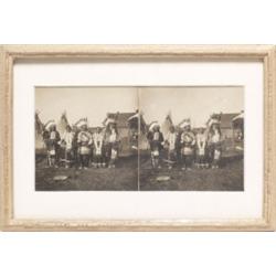 Vintage photograph ca. 1909, Native American 