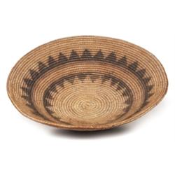 Native American basket, flaring form