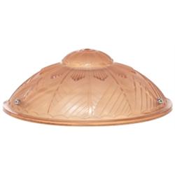 Degue sconce, round form in pink 