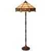 Image 1 : Handel floor lamp, leaded shade