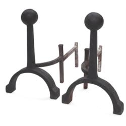 Gustav Stickley andirons 