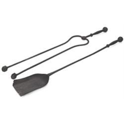 Gustav Stickley fire tools, #139