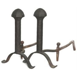 Arts & Crafts andirons