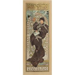 Mucha print, Maitres de L’Affiche, plate