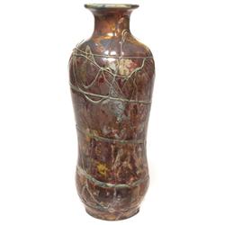 Bohemian vase, gourd form