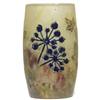 Image 1 : Daum vase cameo design leaves and berries