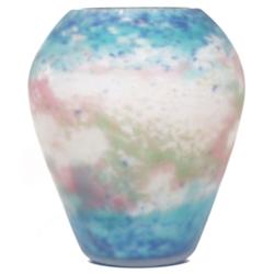 Muller Fres vase, bulbous form 