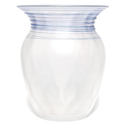 Steuben Verre De Soie vase, flaring form 