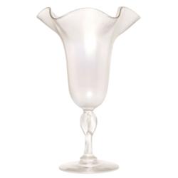 Steuben Verre De Soie vase, bowl