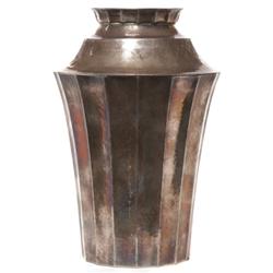 Josef Hoffmann humidor, ribbed form