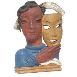 Weiner Werkstätte sculpture, woman 