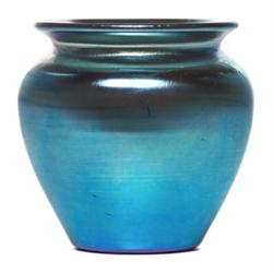 Steuben vase, shouldered form